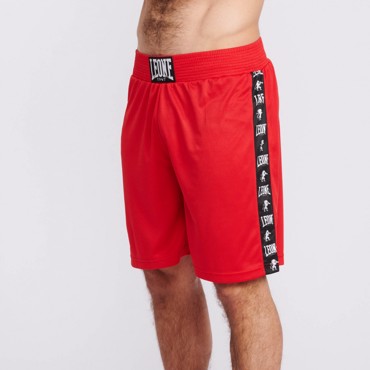 LEONE AMBASSADOR BOXING SHORTS-red